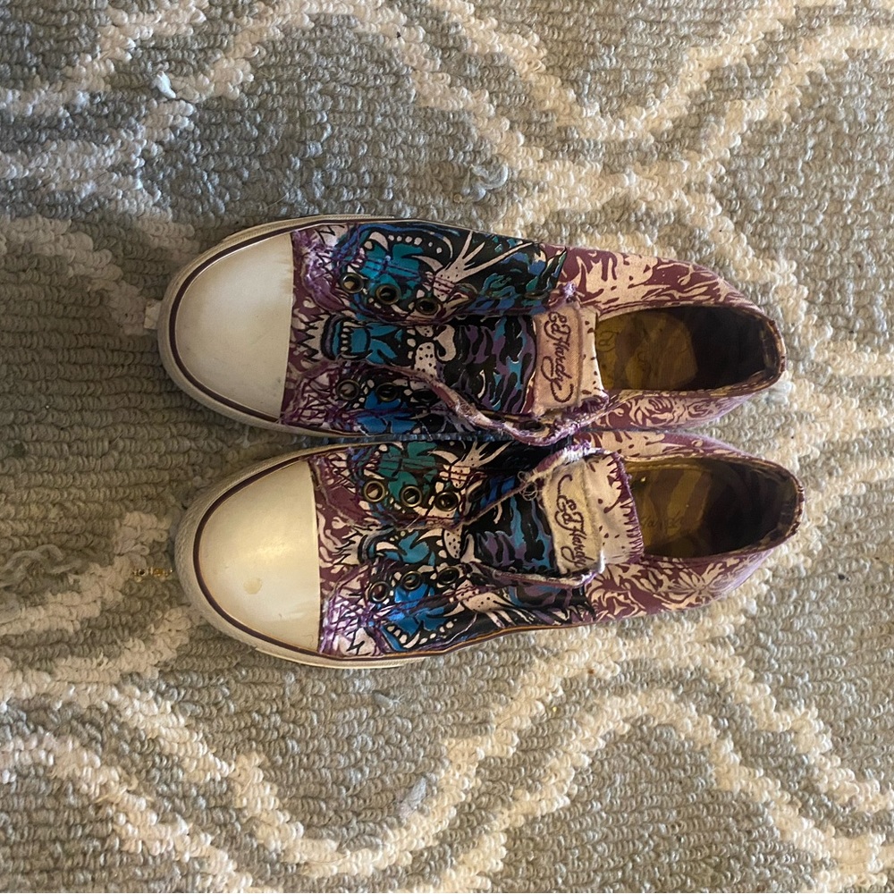 ED HARDY Slip on Well worn